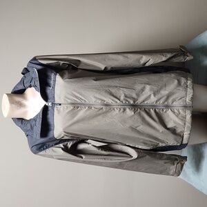 Columbia Men's Glennaker Rain Jacket Tan/Gray Size Medium